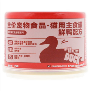 FURFUR LAND 毛星球鲜鸭肉配方全价猫用主食罐 