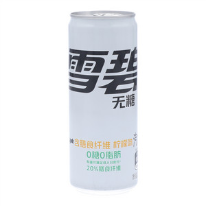 雪碧纤维+柠檬味汽水