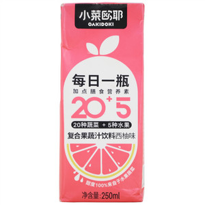 小菜欧耶西柚味复合果蔬汁饮料