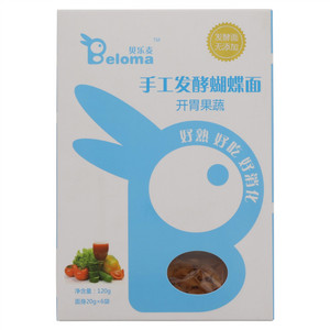 贝乐麦开胃果蔬手工发酵蝴蝶面