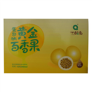 黄金百香果蛋白肽水果饮料