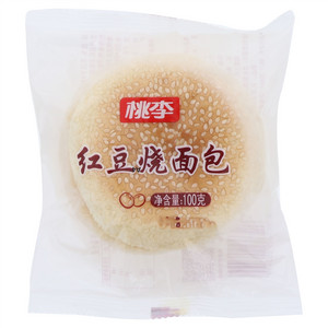 桃李红豆烧面包