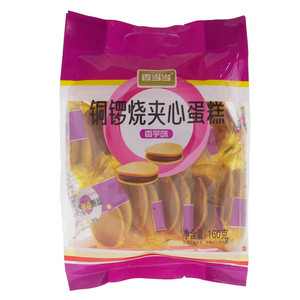 香当当香芋味铜锣烧夹心蛋糕