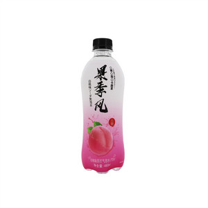 果季风沁漉白桃味苏打气泡水（汽水）