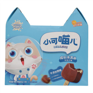 小可喵儿牛乳口味成长冰淇淋