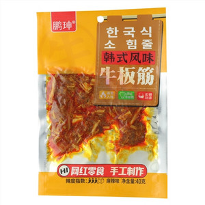 鹏珅麻辣味韩式风味牛板筋