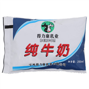 得力康乳业纯牛奶