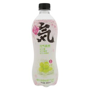 樱花白葡萄味苏打气泡水