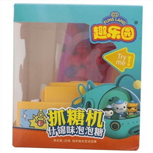 趣乐园什锦味泡泡糖抓糖机