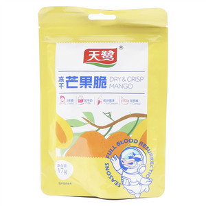 天鹭冻干芒果脆