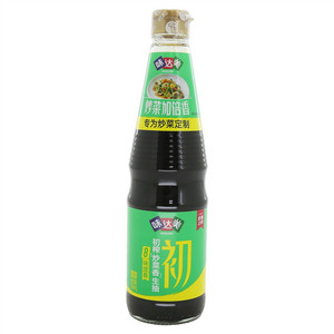 味达美初减盐生抽500ML