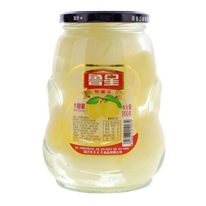 鲁星水果罐头（梨罐头）