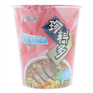 康师傅珍料多五香酱牛肉面