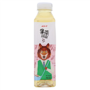 娃哈哈果茶阿润蜜桃乌龙果汁茶饮料