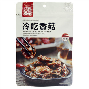 黄菊雯冷吃香辣香菇