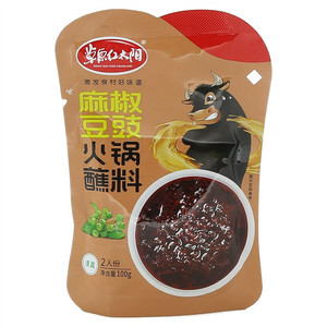 草原红太阳麻椒豆豉火锅蘸料