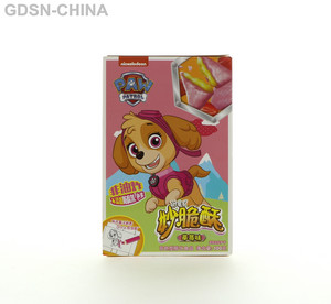 妙脆多妙脆酥草莓味花色型膨化食品