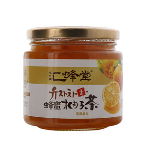 汇蜂堂蜂蜜柚子果蔬罐头