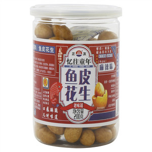 正友麻辣味鱼皮花生