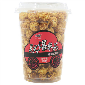 力桦香甜红糖味美式爆米花