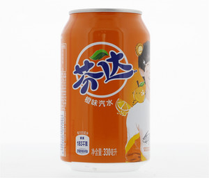 芬达橙味汽水