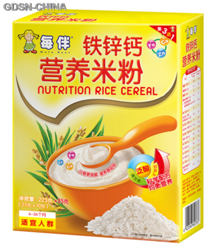每伴铁锌钙营养米粉（婴童）