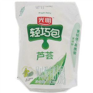 光明轻巧包芦荟风味酸牛奶
