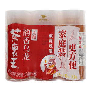茶里王无糖冻顶乌龙茶PET300ML（6入）