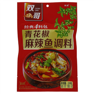 厨鼎双哥青花椒麻辣鱼调料