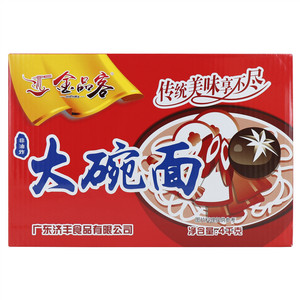 金品客非油炸大碗面