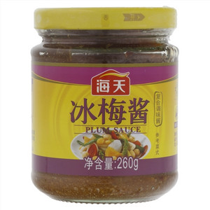 海天锦上鲜冰梅酱260g*1