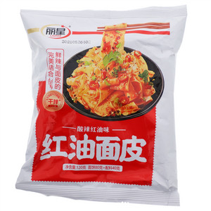 丽星酸辣红油味红油面皮