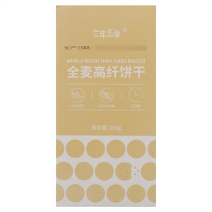 七年五季全麦高纤饼干