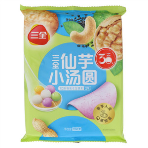 三全 仙芋黑芝麻/核桃/花生/腰果小汤圆