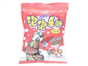 四洲可乐味泡泡乐糖