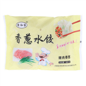 康和家猪肉香葱水饺