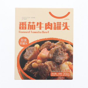 200G/番茄牛肉罐头