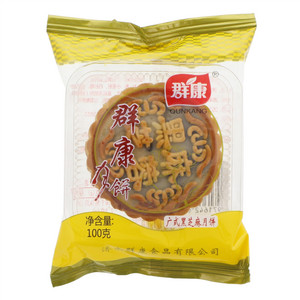 群康广式黑芝麻月饼