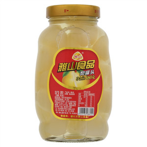 雅山梨罐头
