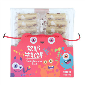 芭米牛轧苏打夹心饼（奶盐味）