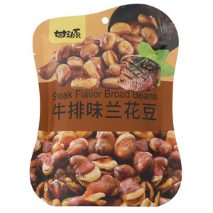 甘源牛排味兰花豆