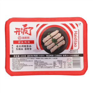 海底捞开饭了捞派鸭肠