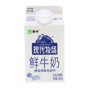 蒙牛现代牧场鲜牛奶