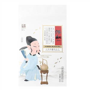 浮红茶（白底 100克八角自立袋)