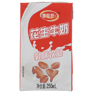 秦牧悦明花生牛奶乳味饮品
