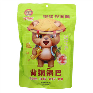 可拉熊椒盐孜然味背锅锅巴