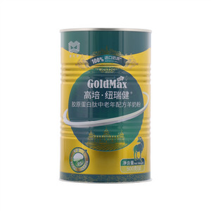 曼可伊高培纽瑞健胶原蛋白肽中老年配方羊奶粉