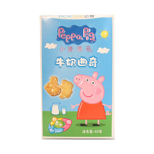 亿智小猪佩奇牛奶曲奇