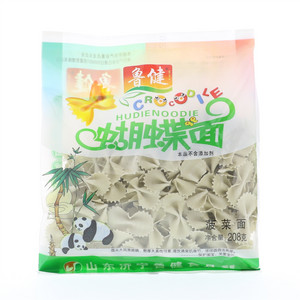 鲁健菠菜蝴蝶面208克