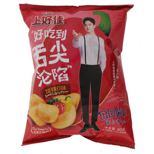上好佳田园薯片-甜辣口味